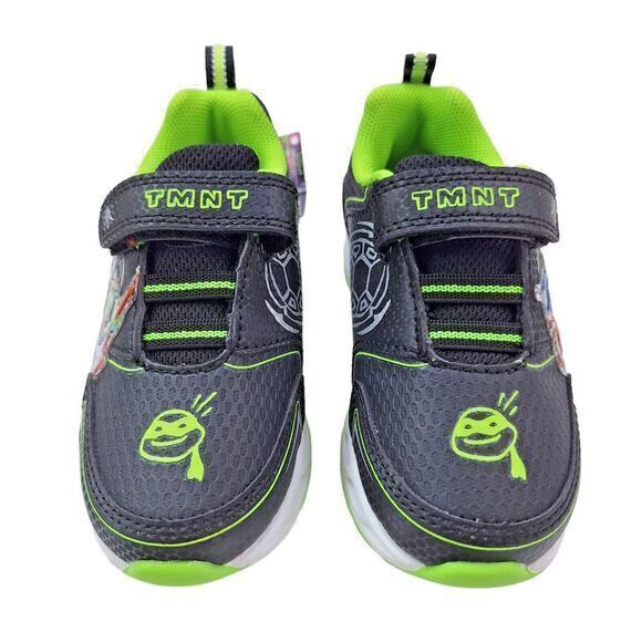 TMNT Teenage Mutant‎ Ninja Turtles Boys Sneakers Toddlers Size 7 Light-up Shoes - Picture 9 of 16